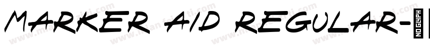 MARKER AID REGULAR字体转换
